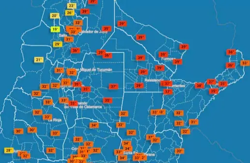 Tucumán Noticias Agencia de Noticias Alerta por temperaturas